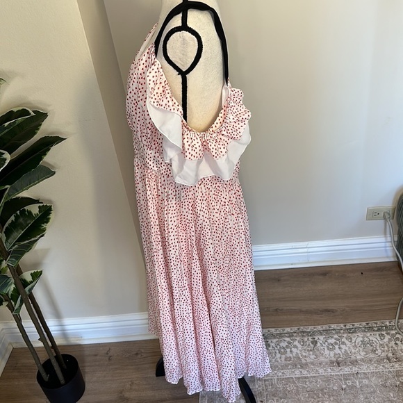 Eloquii Printed Graphic Pleated Midi Dress - Picture 7 of 11